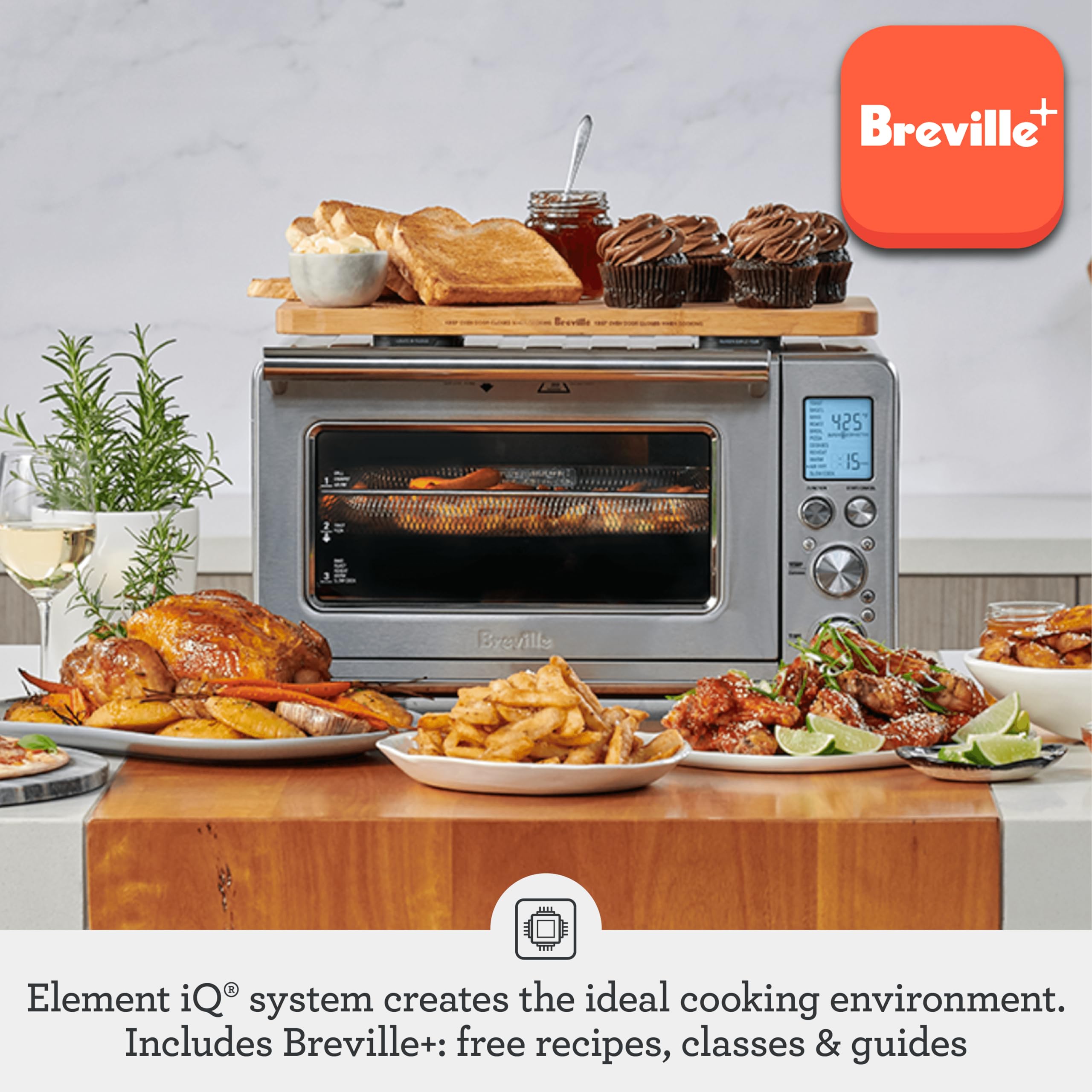 Breville Joule Oven — 多加热元件 AI 协同 L3